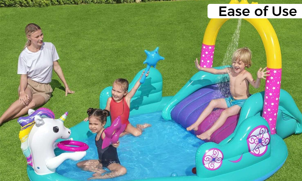 inflatable water slide academy