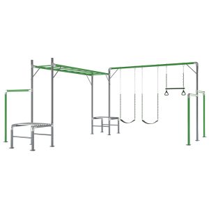 Junior Jungle Kuranda - Monkey Bar with Swing Set