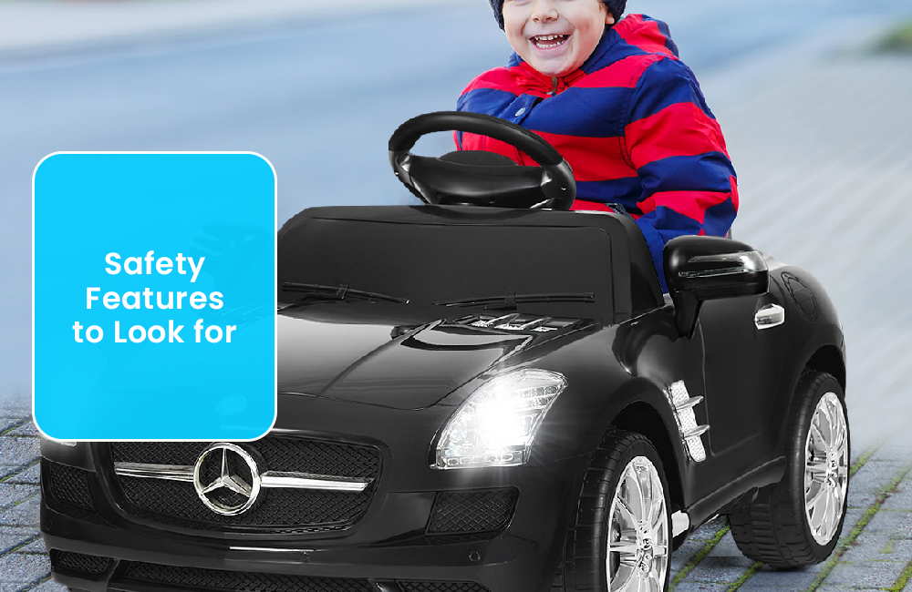 Safety Features to Look for Kid's Car