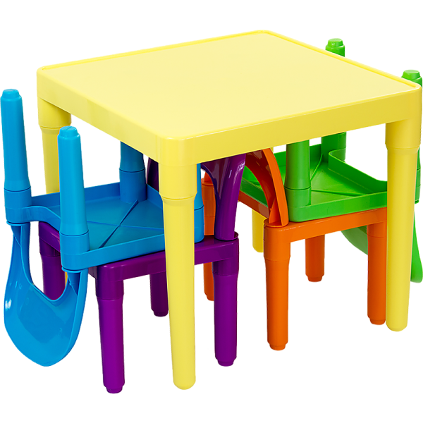 Kids Table and Chairs Play Set Toddler Child Toy Activity Furniture In-Outdoor