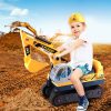 Kids Ride On Excavator – Yellow