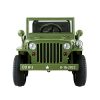 Kids Ride On Car Off Road Military Toy Cars 12V Olive