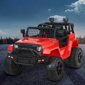 Kids Ride On Car Electric 12V Car Toys Jeep Battery Remote Control Red