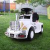 Ride On Cars Kids Electric Toys Car Battery Truck Childrens Motorbike Toy White