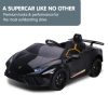 Lamborghini Performante Kids Electric Ride On Car Remote Control – Black