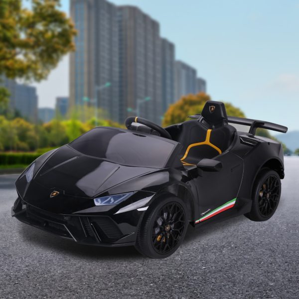 Lamborghini Performante Kids Electric Ride On Car Remote Control – Black