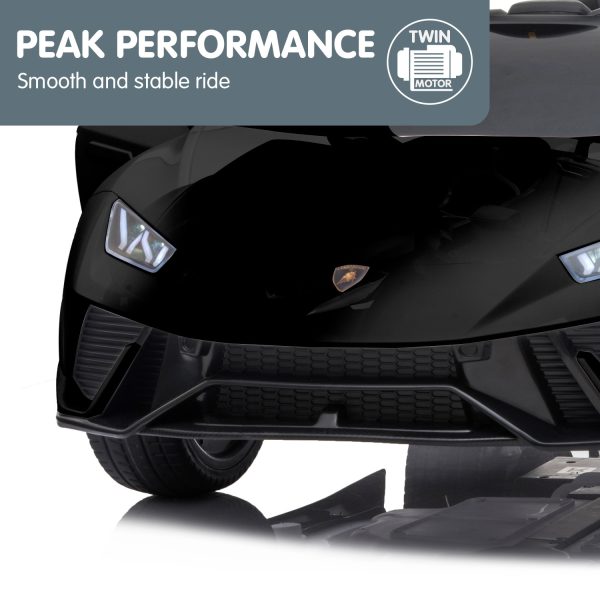 Lamborghini Performante Kids Electric Ride On Car Remote Control – Black