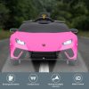 Lamborghini Performante Kids Electric Ride On Car Remote Control by Kahuna – Pink