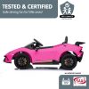 Lamborghini Performante Kids Electric Ride On Car Remote Control by Kahuna – Pink