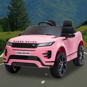 Land Rover Licensed Kids Electric Ride On Car Remote Control – Pink
