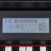 88-Key Digital Piano with Pedals Black Melamine Board