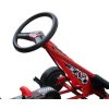 Red Pedal Go Kart with Adjustable Seat