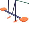 Swing Set with Slide and 3 Seats Orange