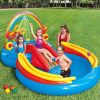 Intex Inflatable Pool Rainbow Ring Play Center 297x193x135 cm
