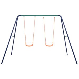 Swing Set with 2 Seats Steel