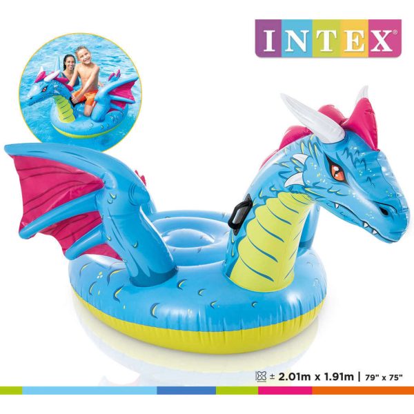 Intex Dragon Ride-on 201×191 cm