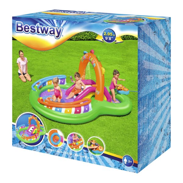 Kids Pool 295x190x137cm Inflatable Above Ground Swimming Play Pools 349L
