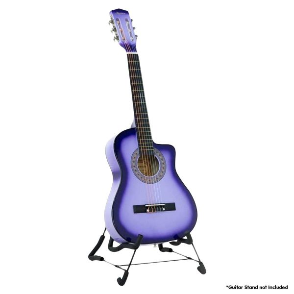 38in Cutaway Acoustic Guitar with guitar bag