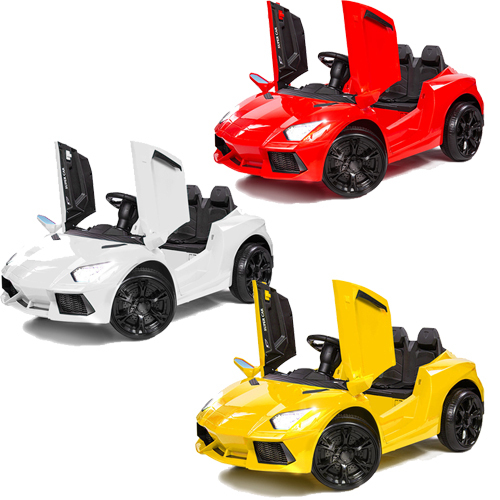 ROVO KIDS Ride-On Car LAMBORGHINI Inspired – Electric Toy Battery Remote
