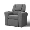 Kids Recliner Chair PU Leather Sofa Lounge Couch Children Armchair