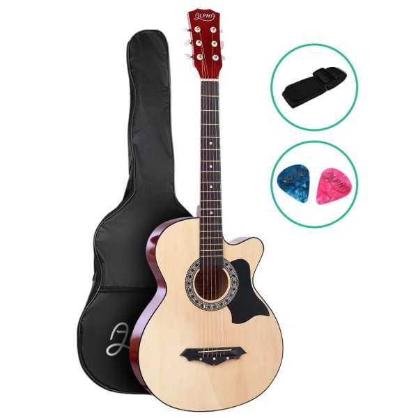 38 Inch Wooden Acoustic Guitar