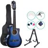 34″ Inch Guitar Classical Acoustic Cutaway Wooden Ideal Kids Gift Children 1/2 Size