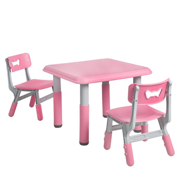 Kids Table and Chairs Children Furniture Toys Play Study Desk Set
