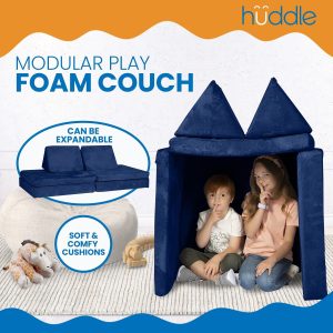 Huddle Kids Modular Play Foam Couch