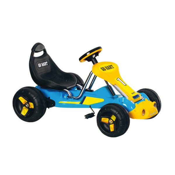 Pedal Powered Go-Kart for Children Ride & Steer/ 4-Wheel Vehicle
