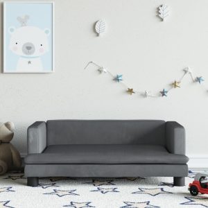 Kids Sofa Velvet