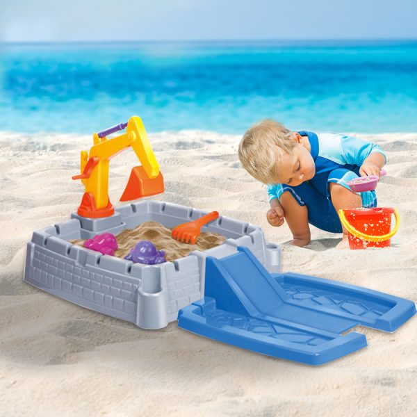 Kids Beach Toys Sandpit Outdoor Sand Game Water Table Pretend Play Toy