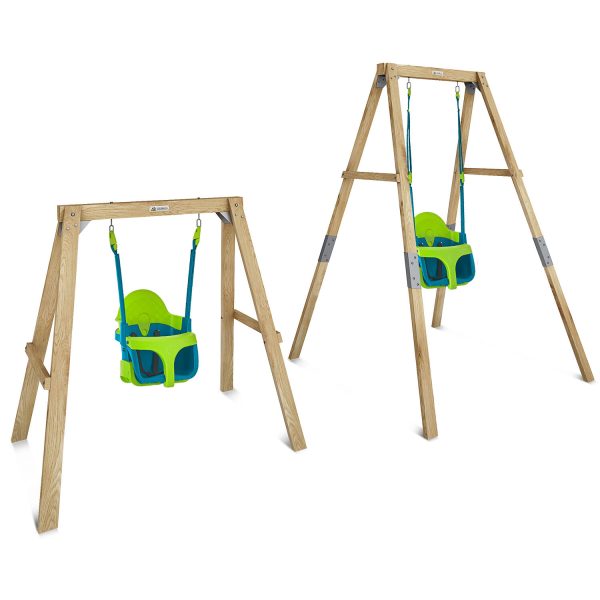 Kids Bloom Growable Swing Set with Quadpod® Baby Swing Seat