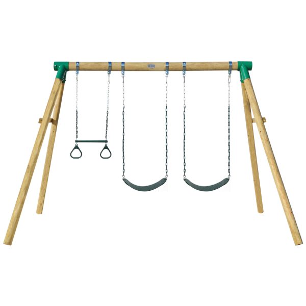 Wesley Double Swing & Trapeze Set