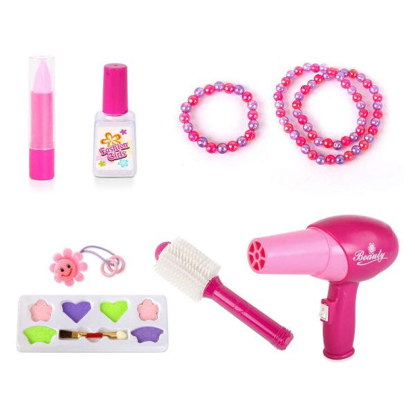 30 Piece Kids Dressing Table Set – Pink