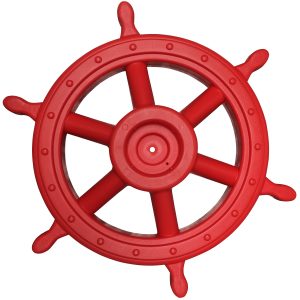 LK43 Ship's Steering Wheel 56cm - Red