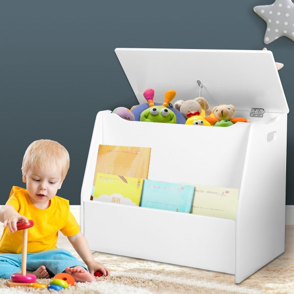 Kids Toy Box Chest Storage Cabinet Container Children Clothes Organiser