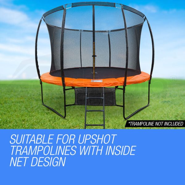 UP-SHOT 14ft Replacement Trampoline Inside Safety Net Spare Enclosure 8 Pole