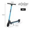 Peak Electric Scooter 300W Power Up to 25km/h Adult Teens E-Scooter Easy Fold, Blue