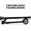 ALPHA Peak 300W 10Ah Electric Scooter, Suspension, for Adults or Teens, Black