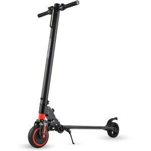 Carbon Gen III 250W 10Ah Electric Scooter Suspension, for Adults or Teens, Black/Red