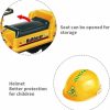 Kids Ride On Bulldozer Digger Tractor Excavator Toy Car with Helmet GO-KEX-101-JBL