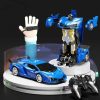 Transform Car Robot Sport Car with Remote Control (Blue) GO-TCR-101-FM