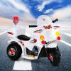 Kids Ride On Motorbike Motorcycle Car – White