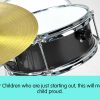 Children’s 4pc Drum Kit – Black