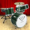Children’s 4pc Drum Kit – Green