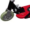 Electric Scooter 120 W – Red, With saddle