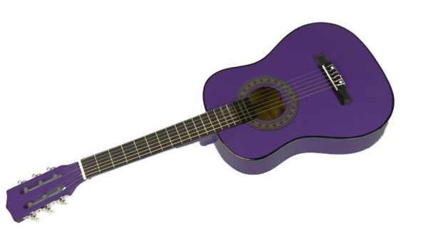 Karrera 34in Acoustic Children Wooden Guitar – Natural