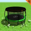 Kahuna Trampoline with  Roof – 8 ft, Blue