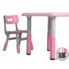 Kids Table and Chairs Children Furniture Toys Play Study Desk Set – Pink