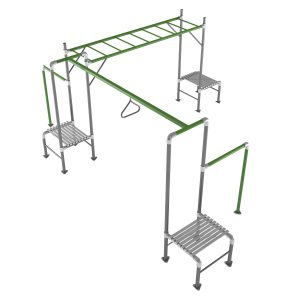 Junior Jungle Tarzan – Monkey Bar with Flying Fox